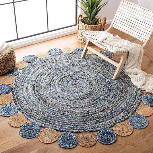 Glen Round Jute Carpet & Rugs