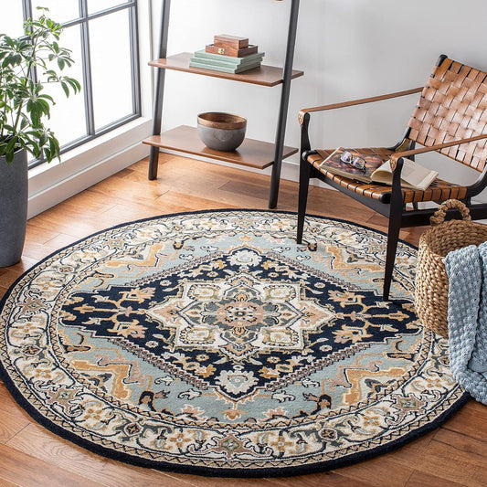 Ardabil Persian Tufted Round Carpet