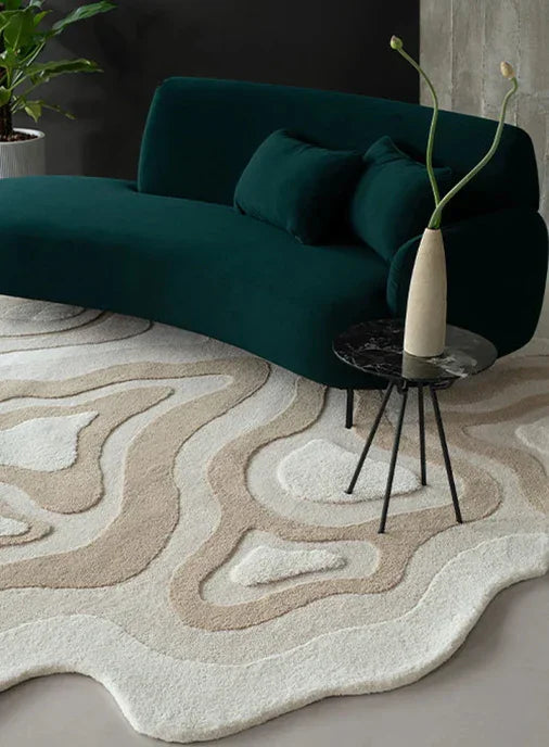 Crest Irregular Carpet & Rug