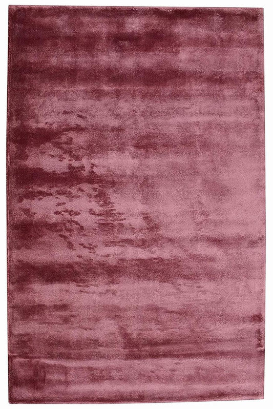 Lilac Pearl Dust Viscose Silk Hand-Tufted Rug