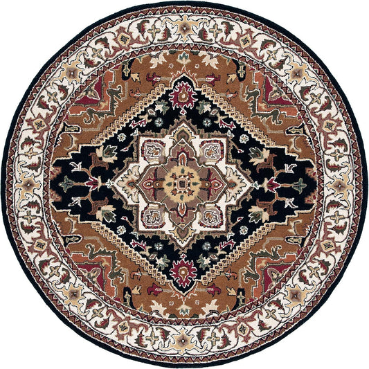 Shiraz Persian Tufted Round Carpet