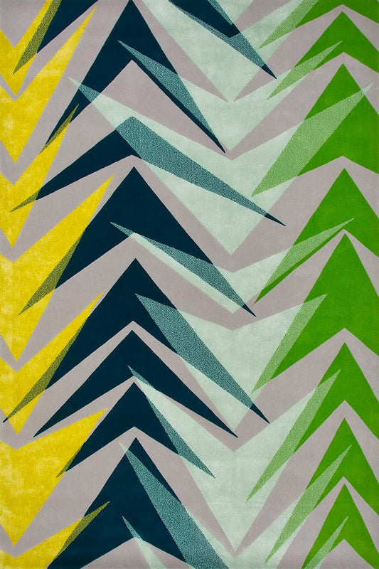 Anika Garden Hand Tufted New Zealand Wool Rug