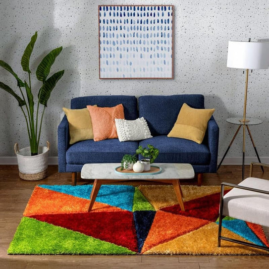 Colorplay Triad Shaggy Carpet