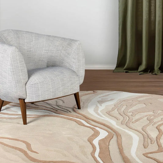 Sunset Viscose & Wool Carpet & Rug