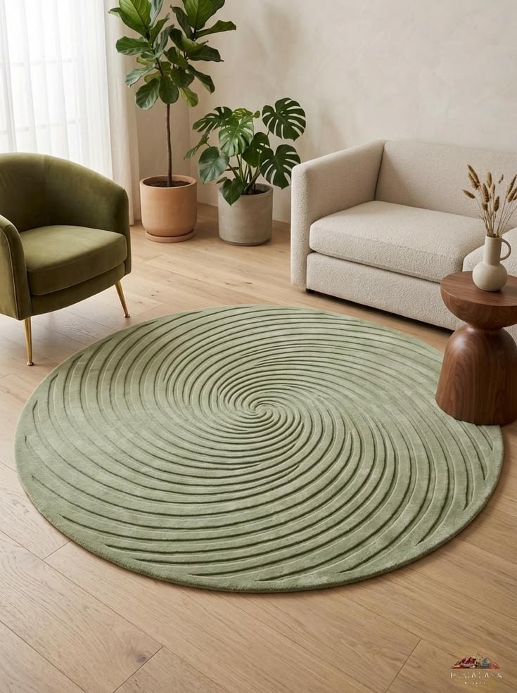 Round Tufted Carpets
