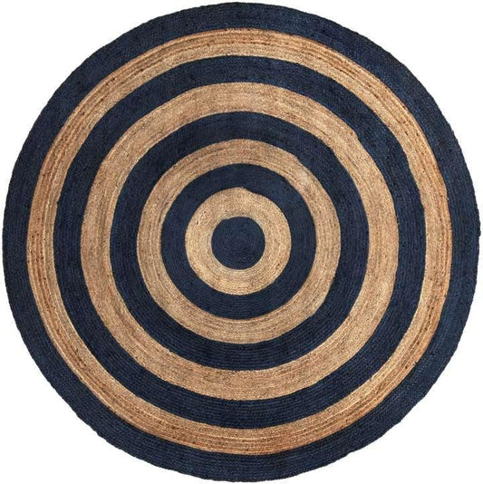 Vega Round Jute Carpet & Rugs