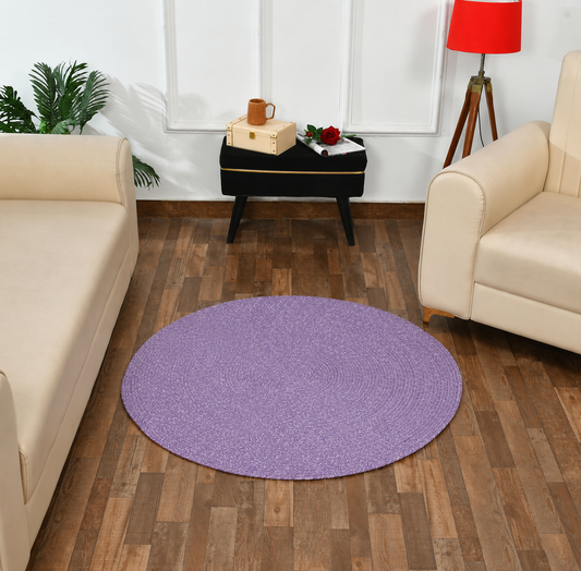 Rune Round Jute Carpet & Rugs