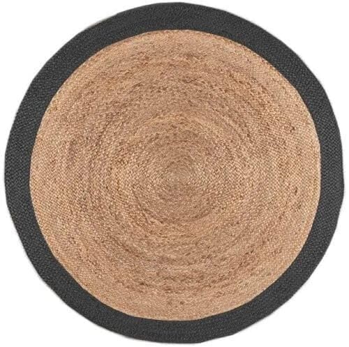 Quartz Round Jute Carpet & Rugs