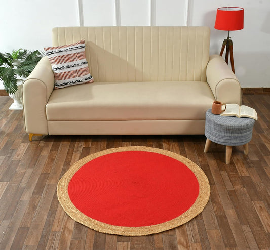 Lark Round Jute Carpet & Rugs