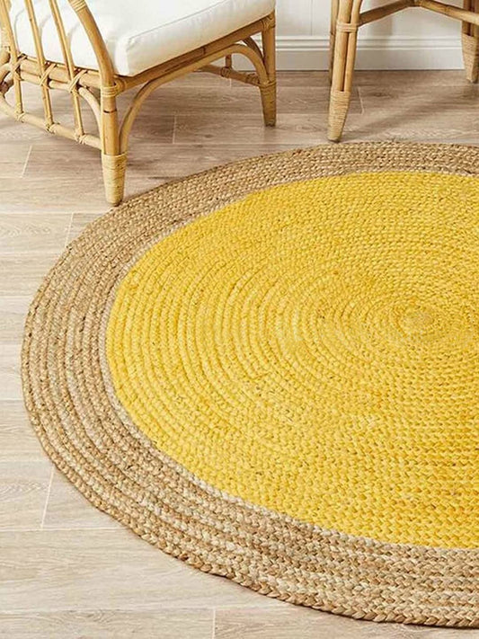 Sage Round Jute Carpet & Rugs