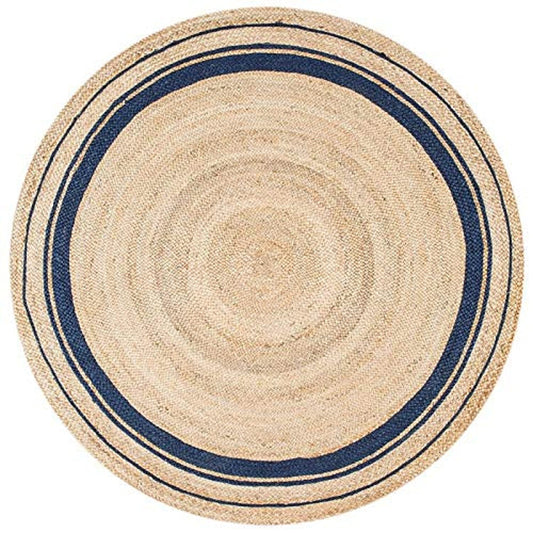 Topaz Round Jute Carpet & Rugs