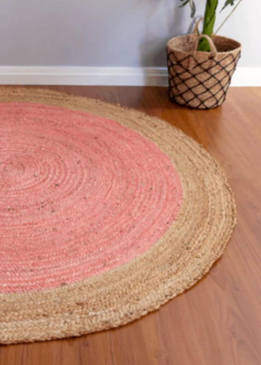 Cedar Round Jute Carpet & Rugs