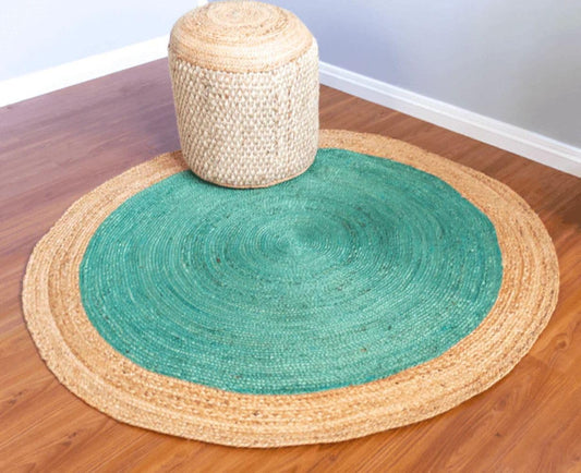 Quinn Round Jute Carpet & Rugs