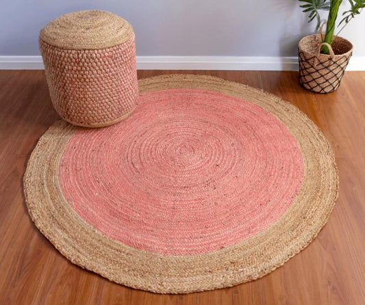 Cedar Round Jute Carpet & Rugs