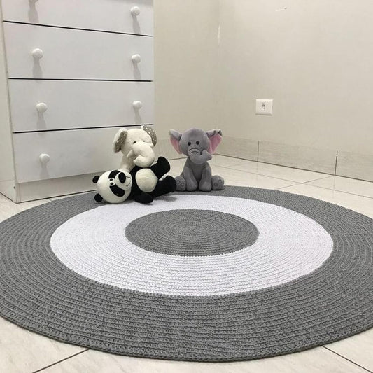 Lynx Round Jute Carpet & Rugs