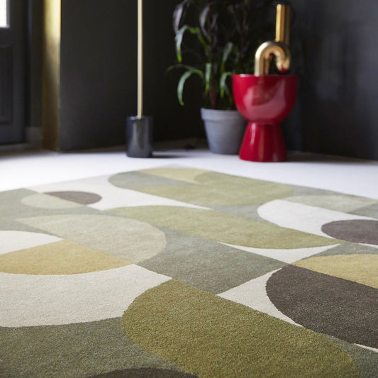 Lush Hand Tufted Wool Designer Carpet