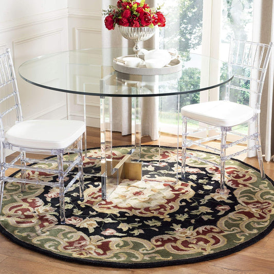 Darvish Persian Tufted Round Carpet