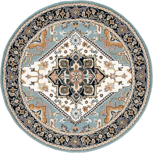 Kashan Persian Tufted Round Carpet