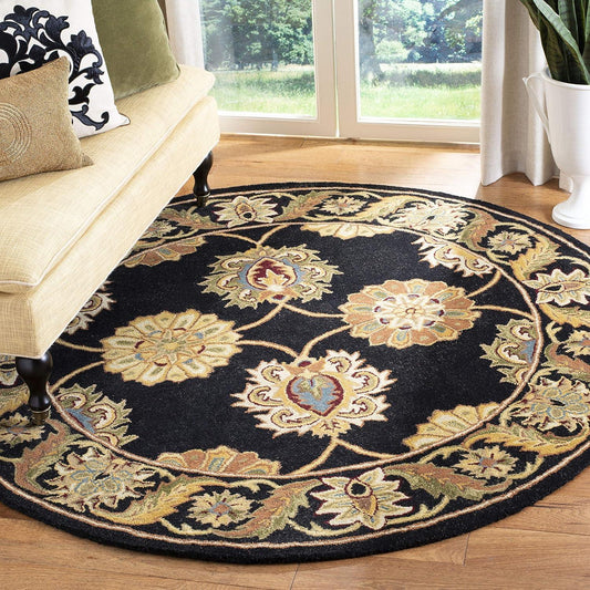 Mehran Persian Tufted Round Carpet