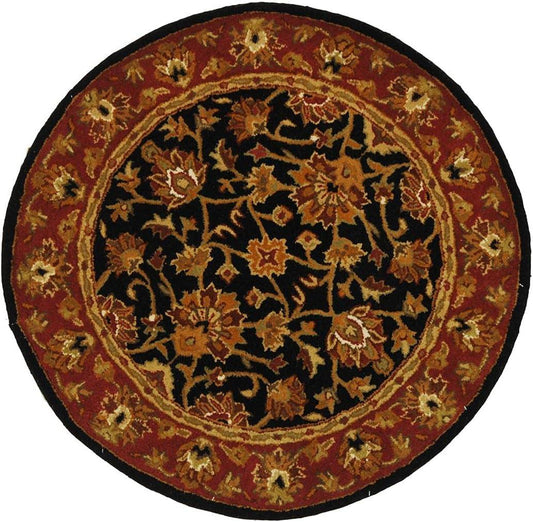 Qom Persian Tufted Round Carpet