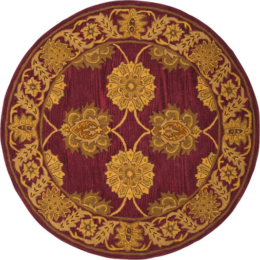 Rostam Persian Tufted Round Carpet
