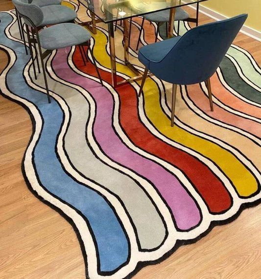 Stone Irregular Carpet & Rug