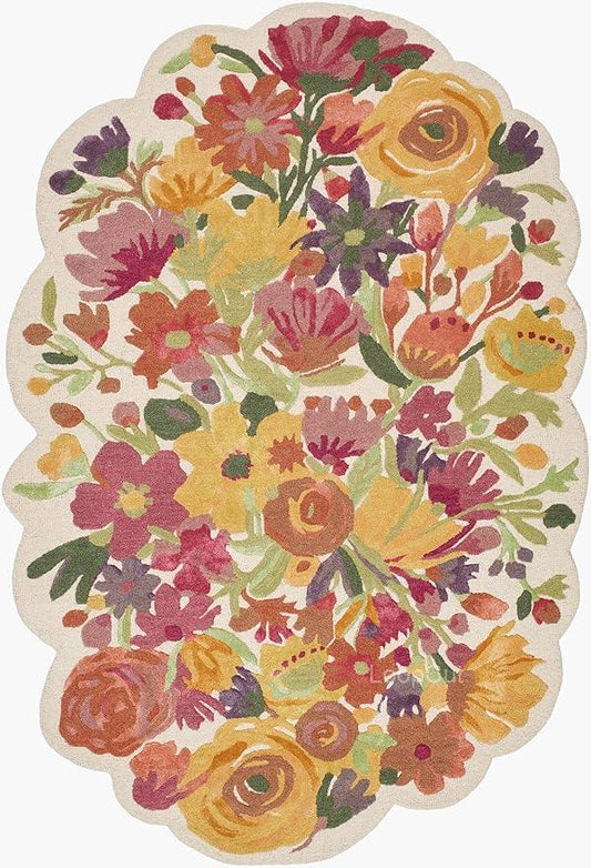 Style Irregular Carpet & Rug