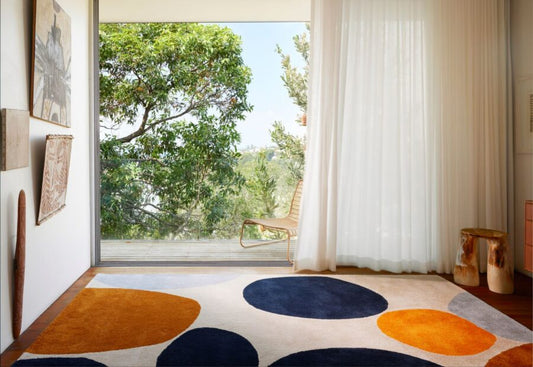 Gemstones Hand Tufted New Zealand Wool Rug