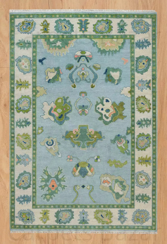 Jubilant Hand Knotted Carpet