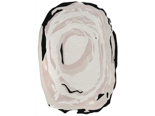 Freeform Mosaic Viscose & Wool Carpet & Rug